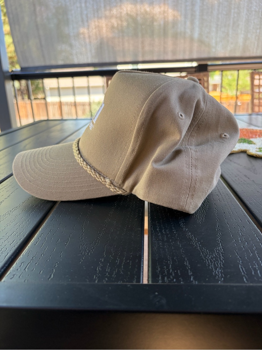 The Ryl Co. Men's Tan Rope snapback - Picture 4 of 4